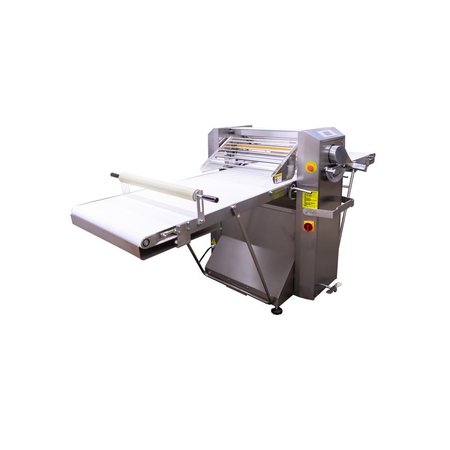 AMERICAN EAGLE AE-DS520B-SS Premium Series Stainless Steel Dough Sheeter Floor Type 20.5" W x 98"L, 220V/1Ph AE-DS520B-SS